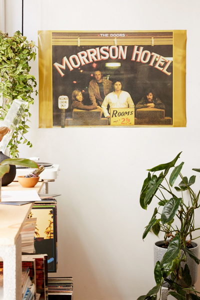 URBAN OUTFITTERS THE DOORS MORRISON HOTEL POSTER