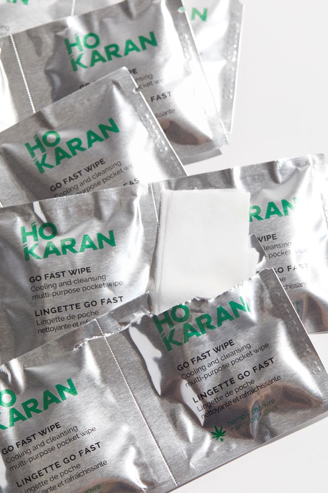 HO KARAN Go Fast Face + Body Hemp Wipes #1
