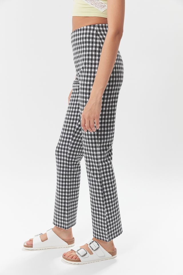 UO Cara High-Waisted Pattern Kick Flare Pant #2