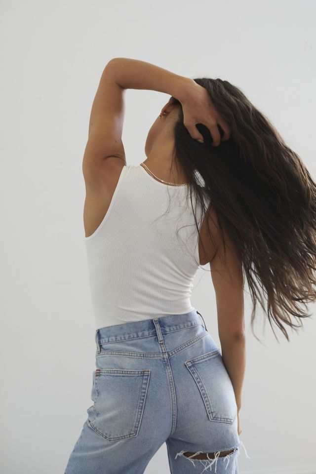 Out From Under Hailey Seamless Plunging Bodysuit #2