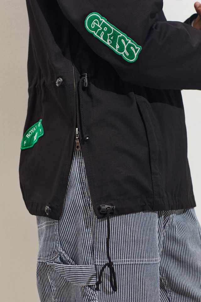 Urban Outfitters UO Pot Meets Pop Kush Coach Jacket Size M New