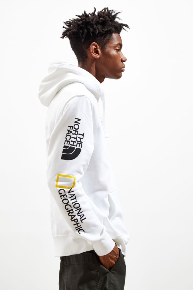 North face x store national geographic hoodie