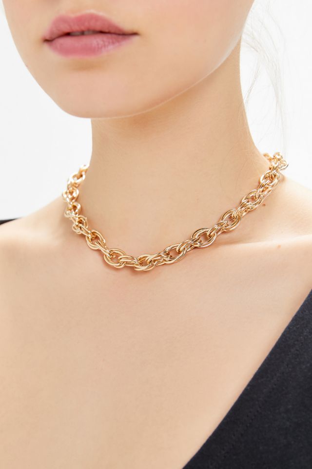 Statement Chain Toggle Necklace #1