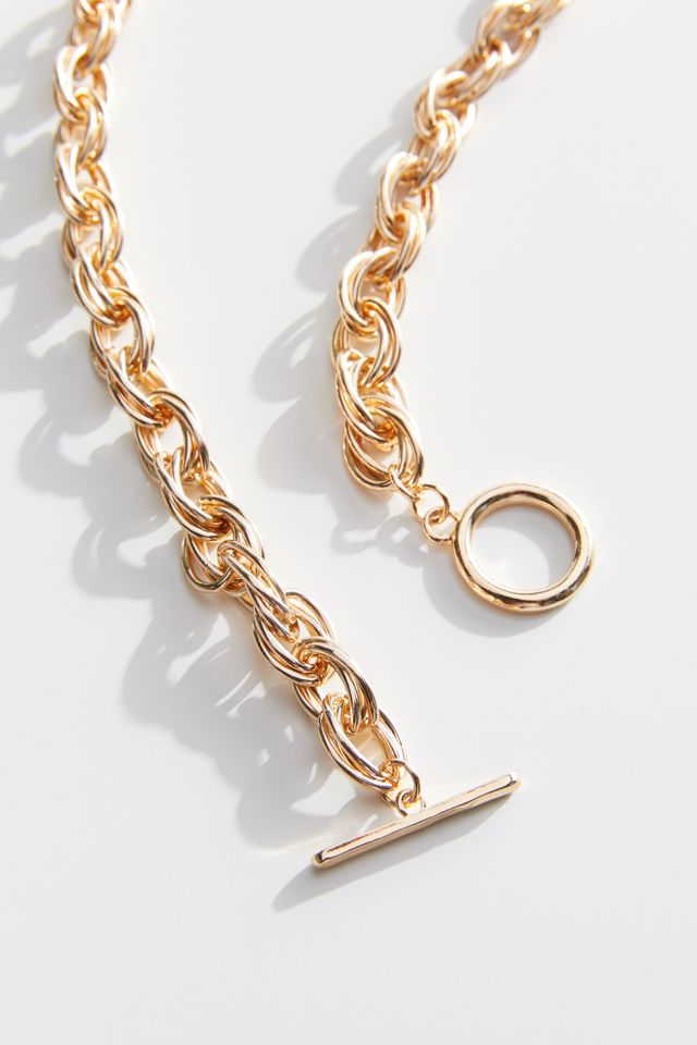 Statement Chain Toggle Necklace #2