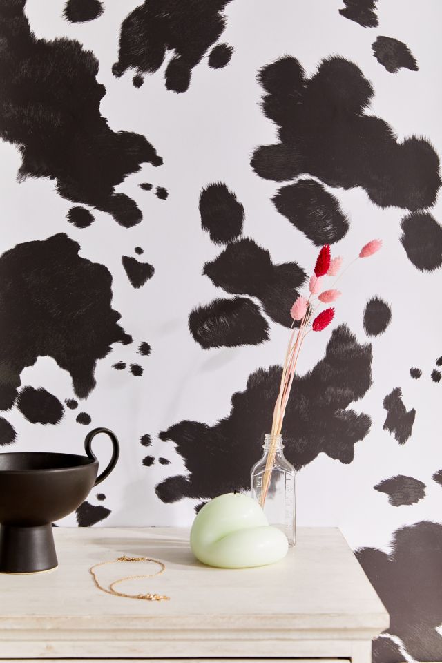 Painted Cow Peel and Stick Wallpaper