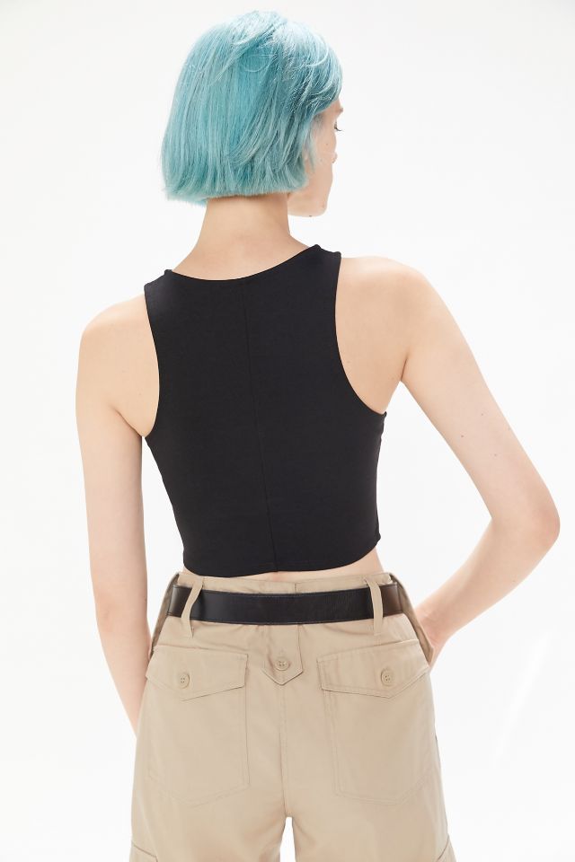 UO Hannah High Neck Tank Top #1