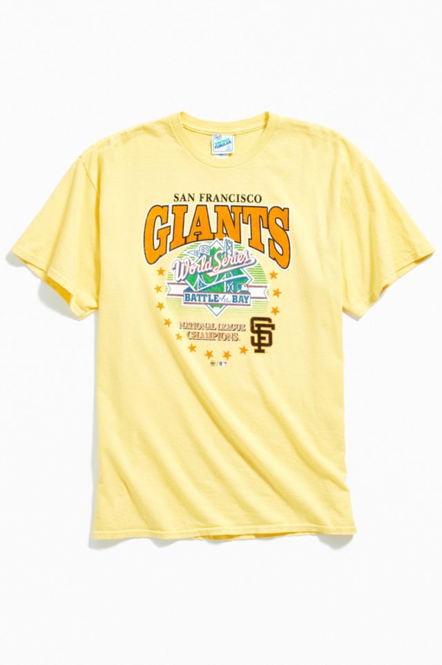 San Francisco Giants SF Logo Premium Slub Cotton T-Shirt