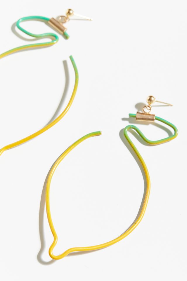Oxbow Designs Lemon Earring #2