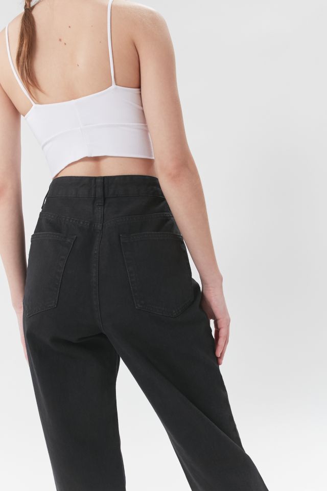 BDG High-Waisted Mom Jean – Black Denim #3
