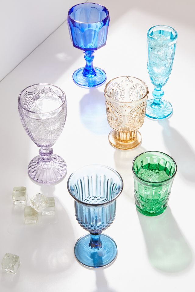 Chloe Embossed Goblet #2