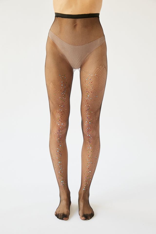 UO Side Jewel Fishnet Tight #2
