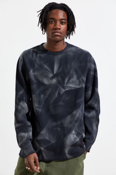 Canton Cotton Mills Tie-Dye Thermal Long Sleeve Tee | Urban Outfitters