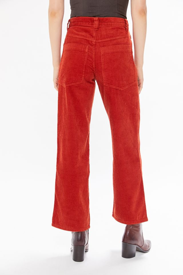 Pantalon Droit en Velours Côtelé Ample BDG #1