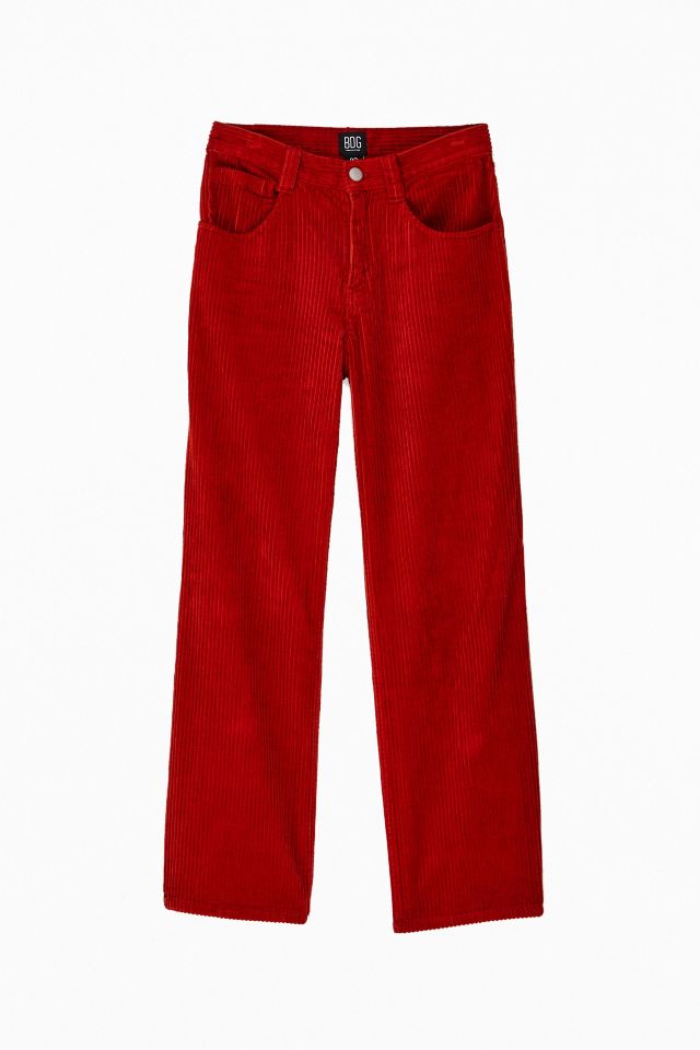 Pantalon Droit en Velours Côtelé Ample BDG #4