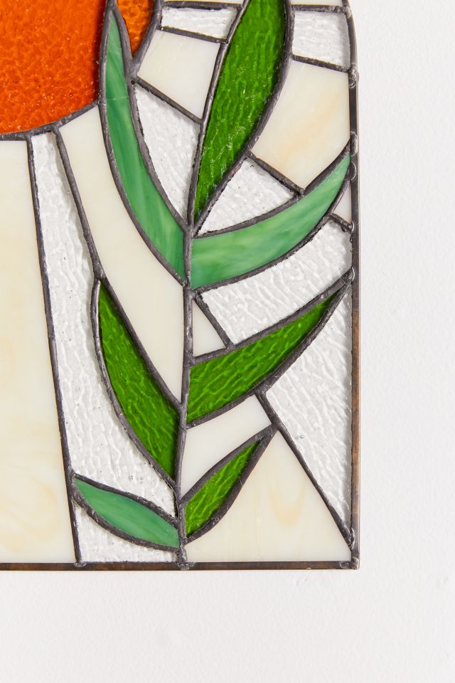 Sunrays Stained Glass Wall Hanging #3