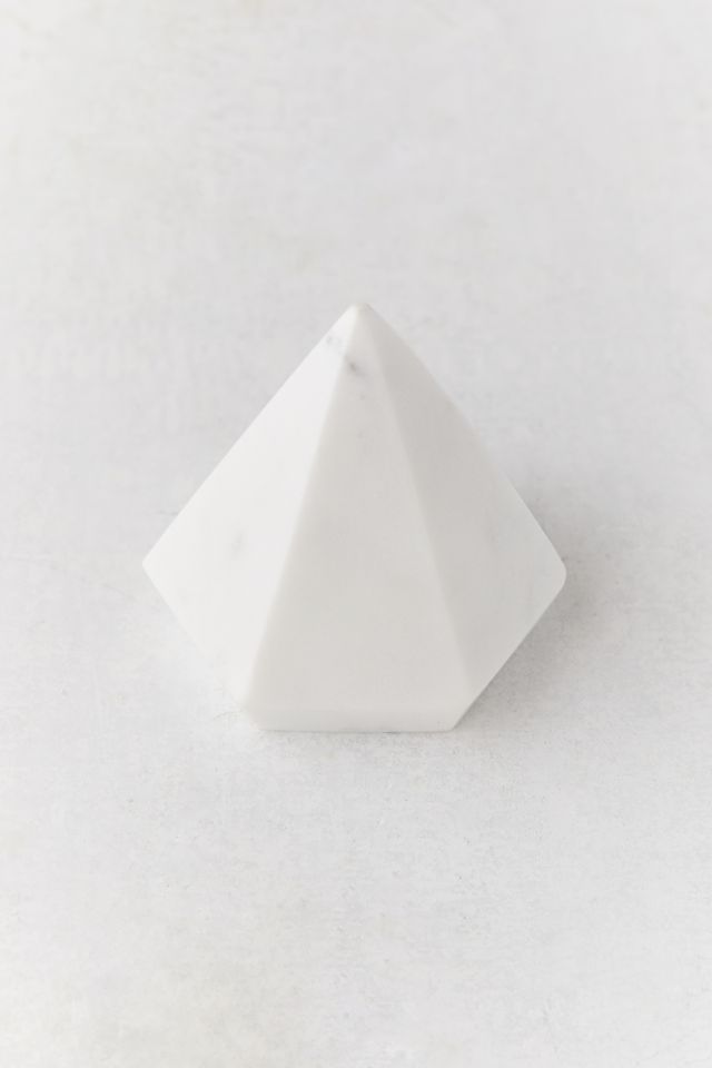 Pyramide géométrique en stéatite #1