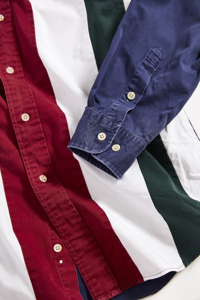 Vintage Tommy Hilfiger Multi Stripe Button-Down Shirt #2