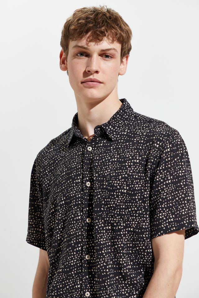 Barney Cools Ditsy Holiday Short Sleeve Button-Down Shirt  #2