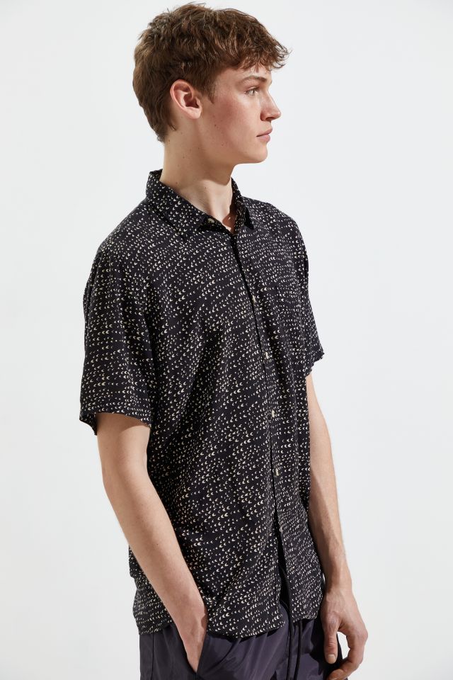 Barney Cools Ditsy Holiday Short Sleeve Button-Down Shirt  #3