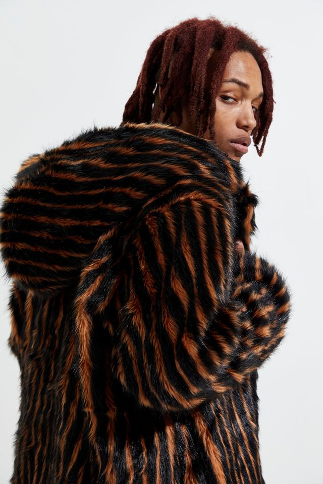 Unreal Fur UO Exclusive Faux Fur Hooded Jacket  #1