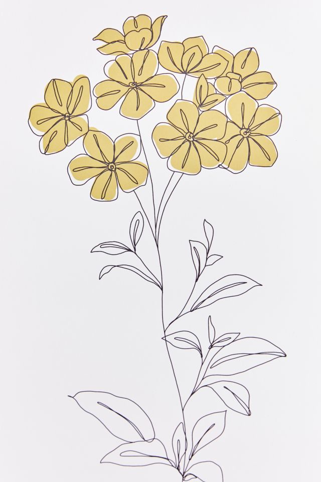 The Colour Study For Deny Botanical Illustration Dowel Art Print #3