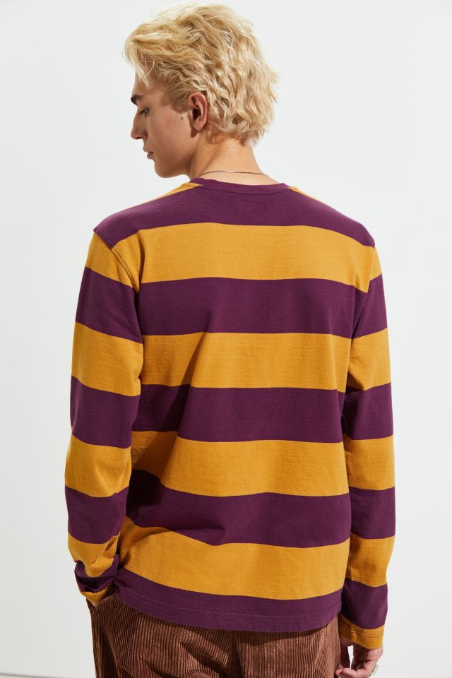 Stussy Bold Stripe Long Sleeve Tee #5
