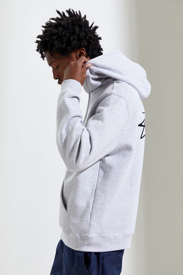 【STUSSY SP'24】 Stussy Embroidered Relaxed Hoodie Stussy Embroidered Relaxed Hoodie Sand Men's - FW24 - US