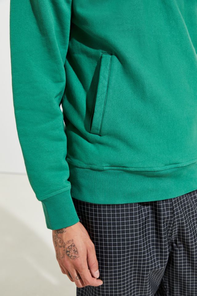 Stussy Stock Logo Mock Neck Quarter-Zip Sweatshirt  #5