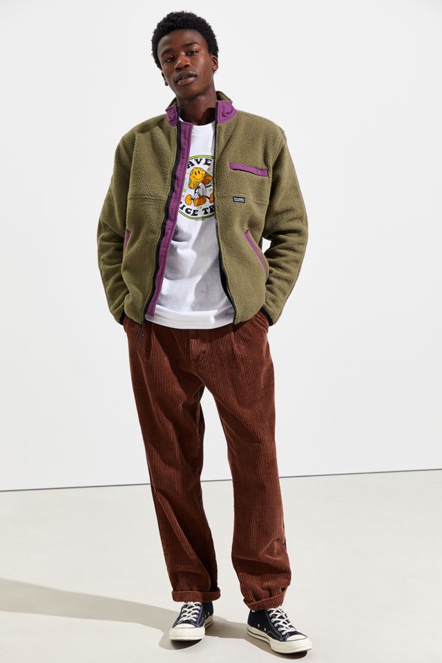 Stussy Polar Fleece Mock Neck Jacket | Urban Outfitters