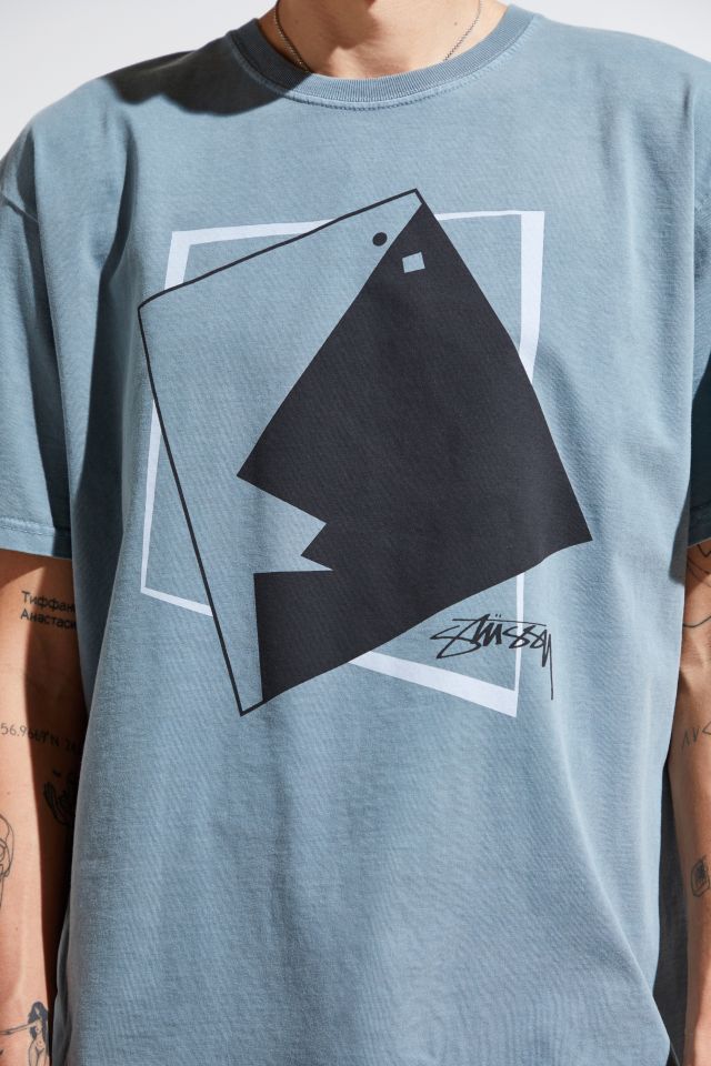 Stussy Square Face Pigment Dye Tee #3