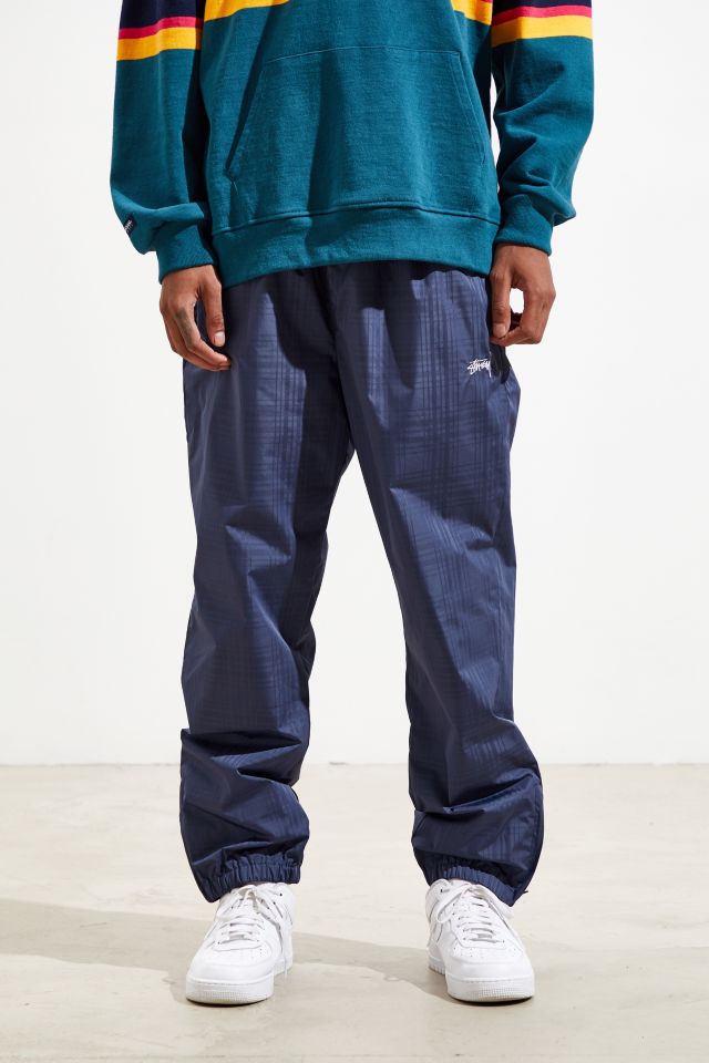 Nike woven plaid track pants online