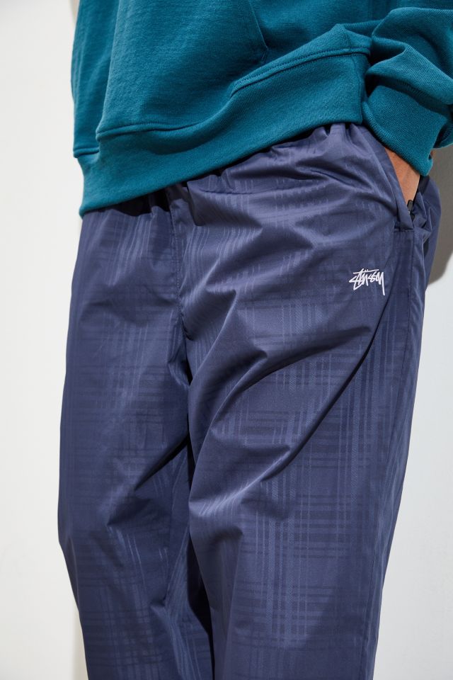Stussy Plaid Nylon Track Pant   #1