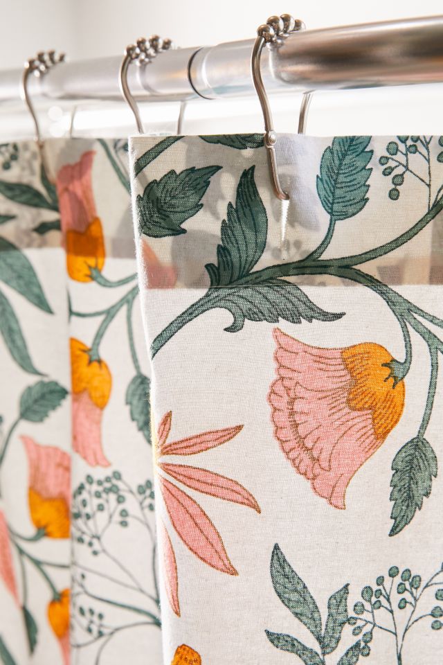 Camille Floral Shower Curtain #2