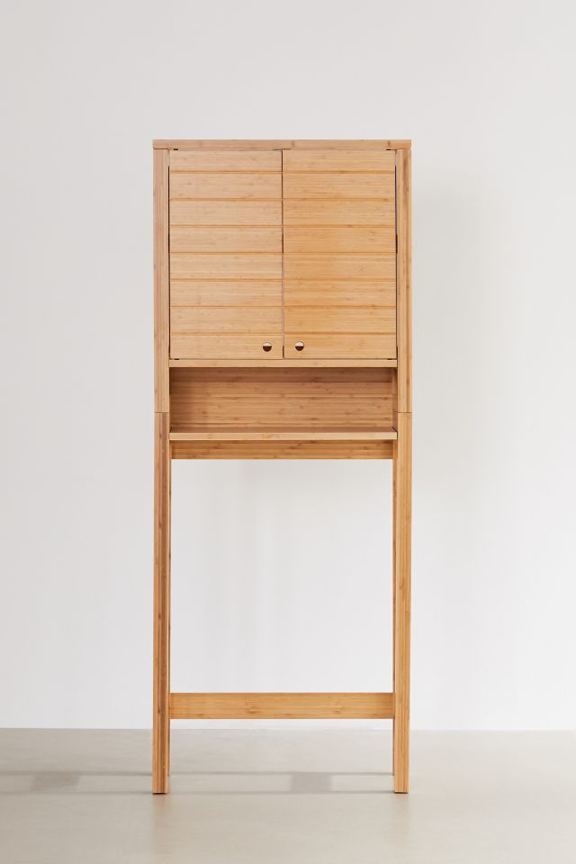 Silvia Bamboo Over-The-Toilet Storage Shelf #1