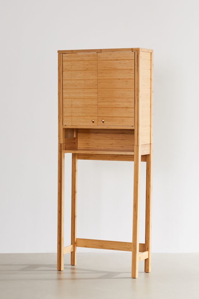 Silvia Bamboo Over-The-Toilet Storage Shelf #2