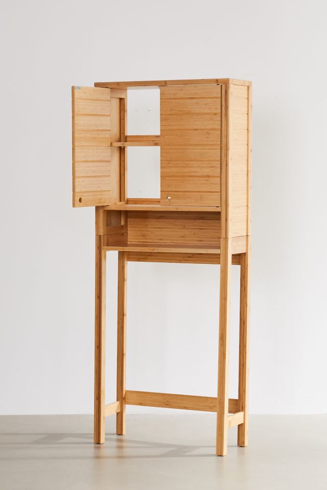 Silvia Bamboo Over-The-Toilet Storage Shelf #3