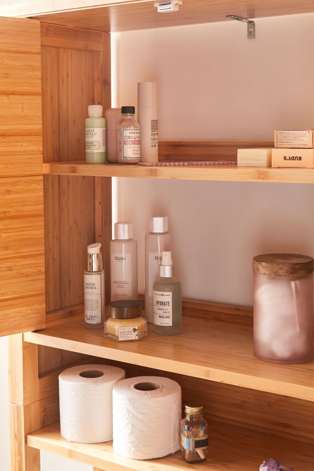 Silvia Bamboo Over-The-Toilet Storage Shelf #5