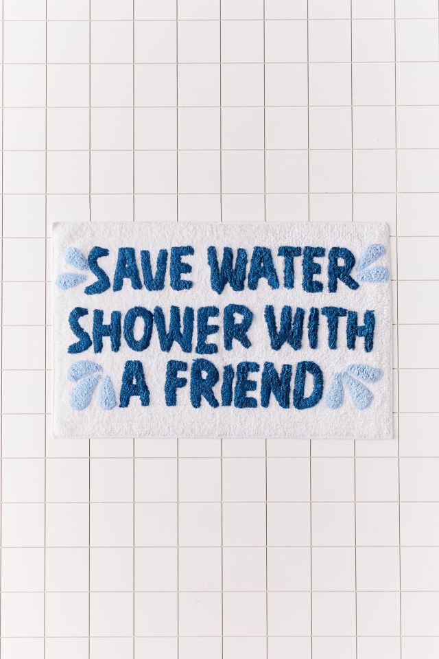 Save Water Bath Mat #1