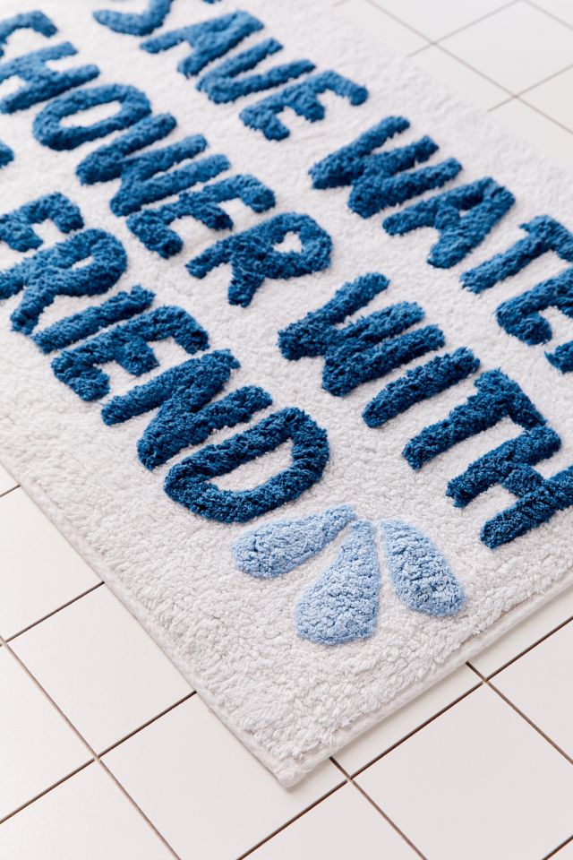 Save Water Bath Mat #3