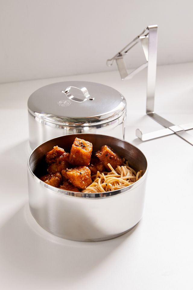 Life Without Plastic Stainless Steel 2-Tier Container | Urban Outfitters