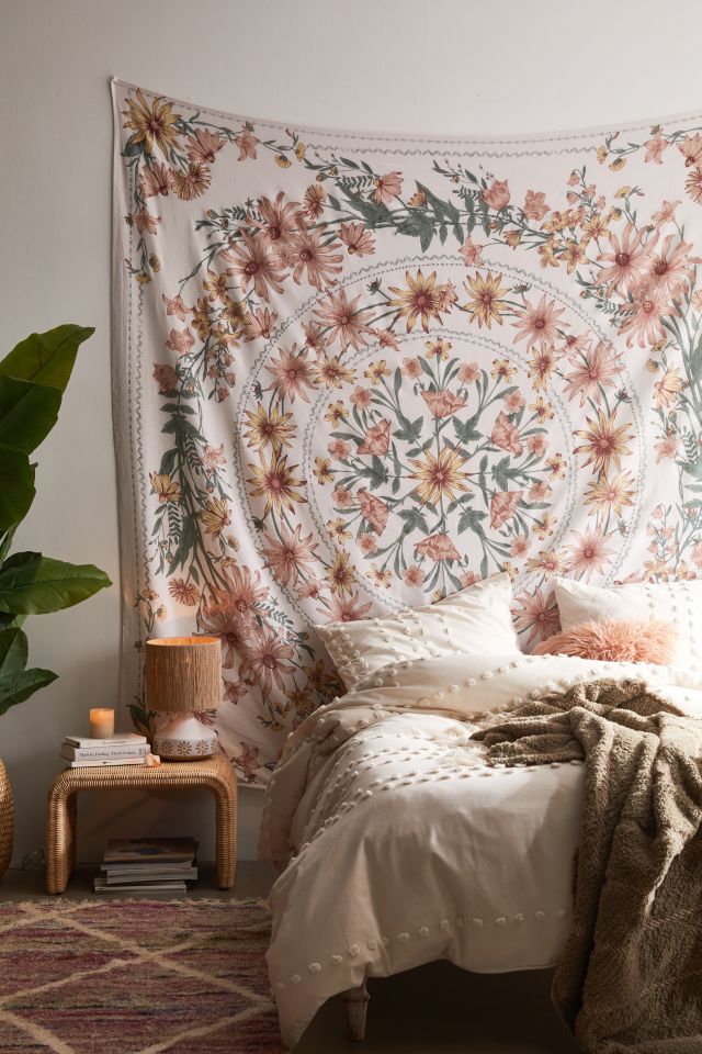 Lara Floral Tapestry  Urban Outfitters Canada