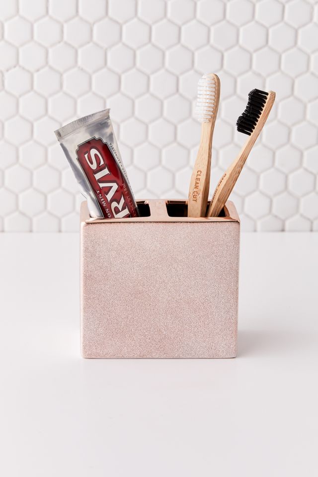 Rose Gold Toothbrush Holder Urban Outfitters