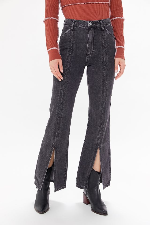 Black store denim flares