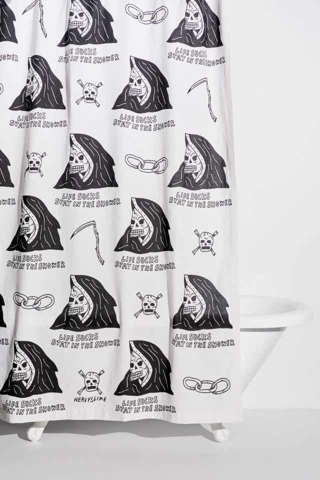 Heavy Slime UO Exclusive Grim Reaper Shower Curtain #2