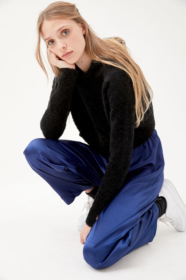 For Love & Lemons Jacques Fuzzy Hoodie Sweatshirt #1