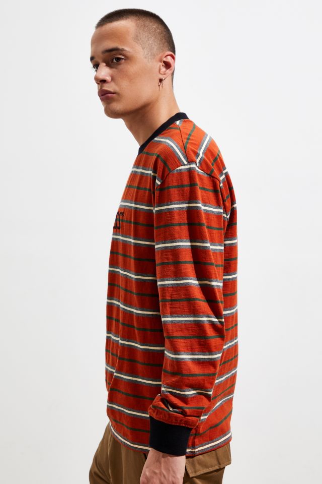 GUESS Dean Stripe Long Sleeve Tee  #2