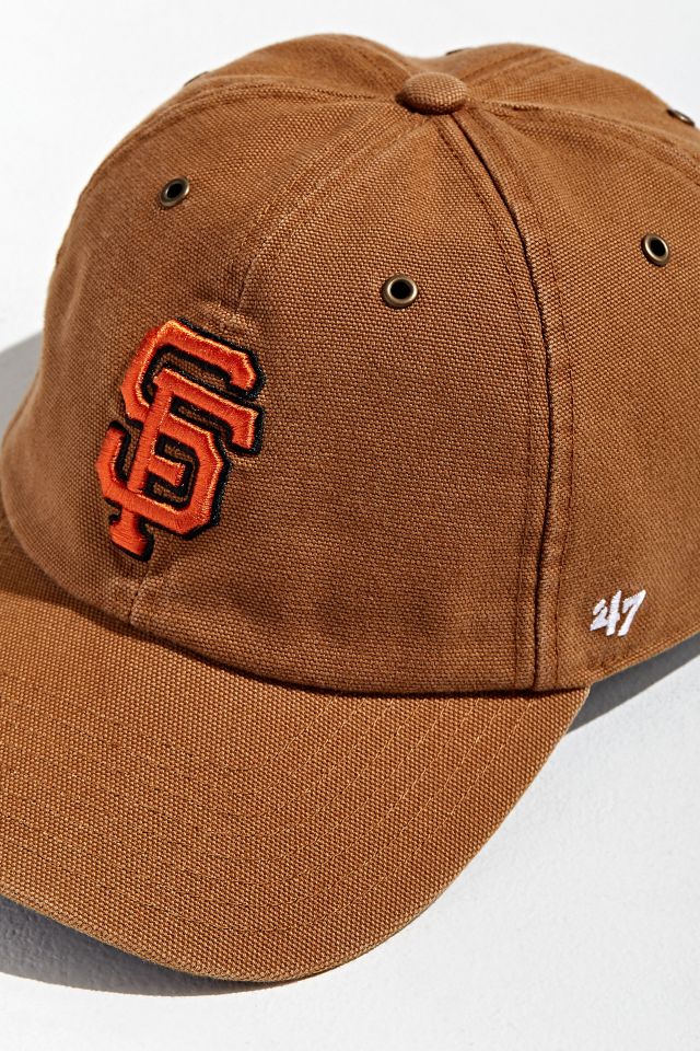 47 Brand X Carhartt San Francisco Giants Baseball Hat in Brown for Men