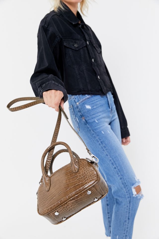 Ingrid Top Handle Bowler Crossbody Bag #1