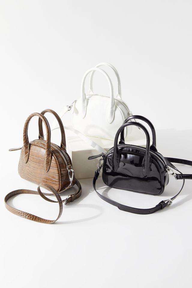 Ingrid Top Handle Bowler Crossbody Bag #4