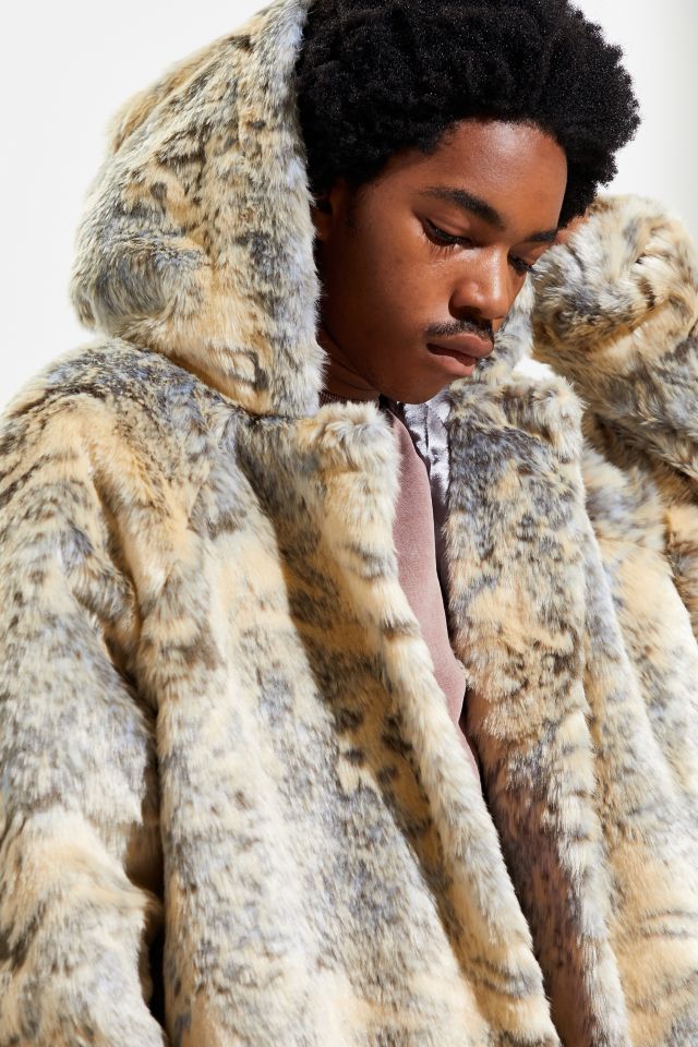 Urban outfitters shop fluffy coat